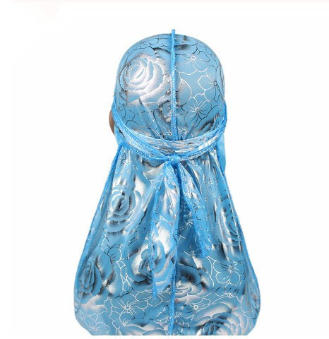 Rose Imitation Silk Long Tail Pirate Hat Toe Cap - Image 6