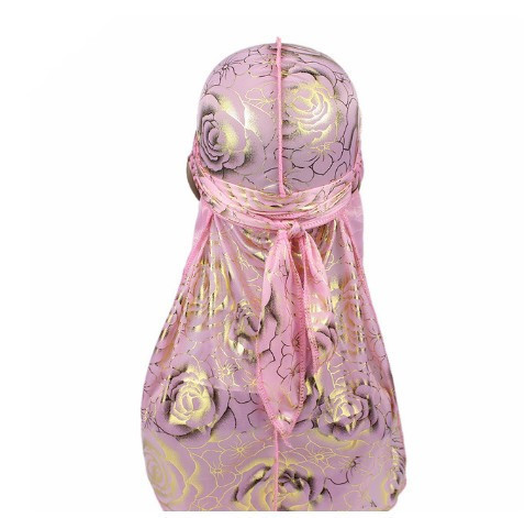 Rose Imitation Silk Long Tail Pirate Hat Toe Cap - Image 7
