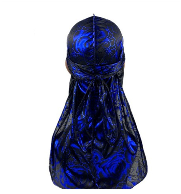 Rose Imitation Silk Long Tail Pirate Hat Toe Cap - Image 10