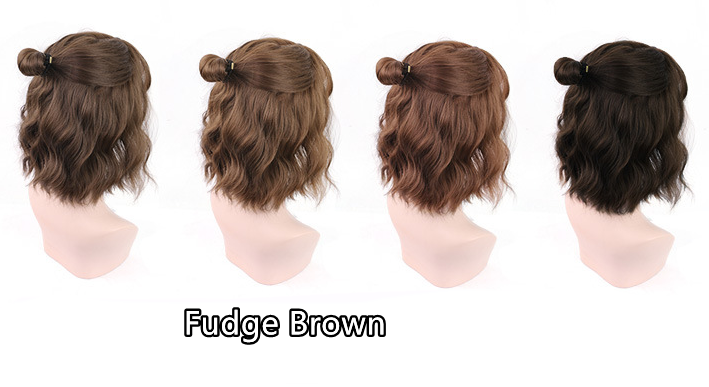 Net Red Full Headgear Style Corn Perm Short Curly Hair - Image 3