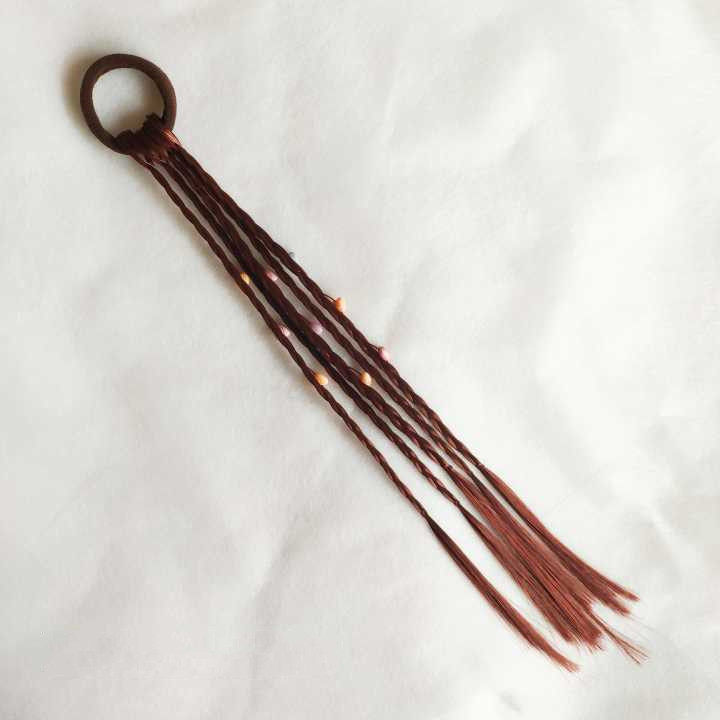 Festive Performance Colorful Bead Twist Braid - Image 7
