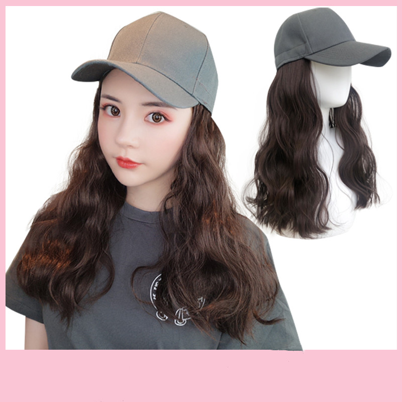 Cap with fake hair - Image 4