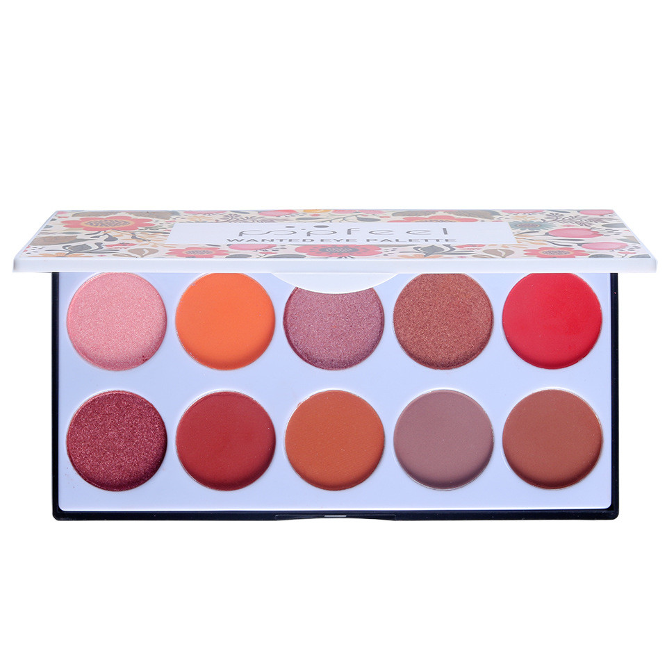 Matte eyeshadow palette waterproof natural makeup set - Image 2