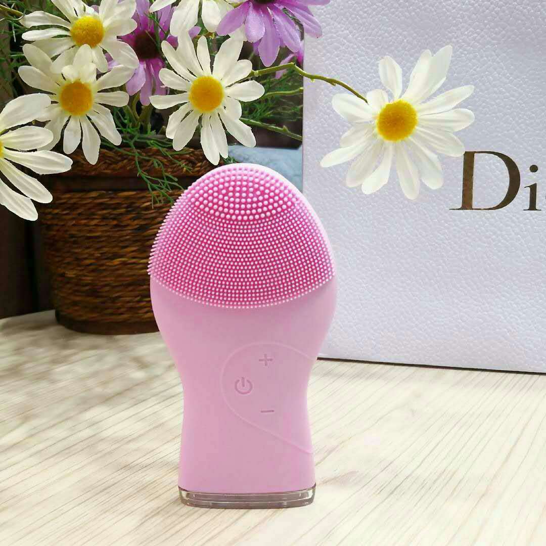 Waterproof silicone facial cleanser factory straight - Image 2