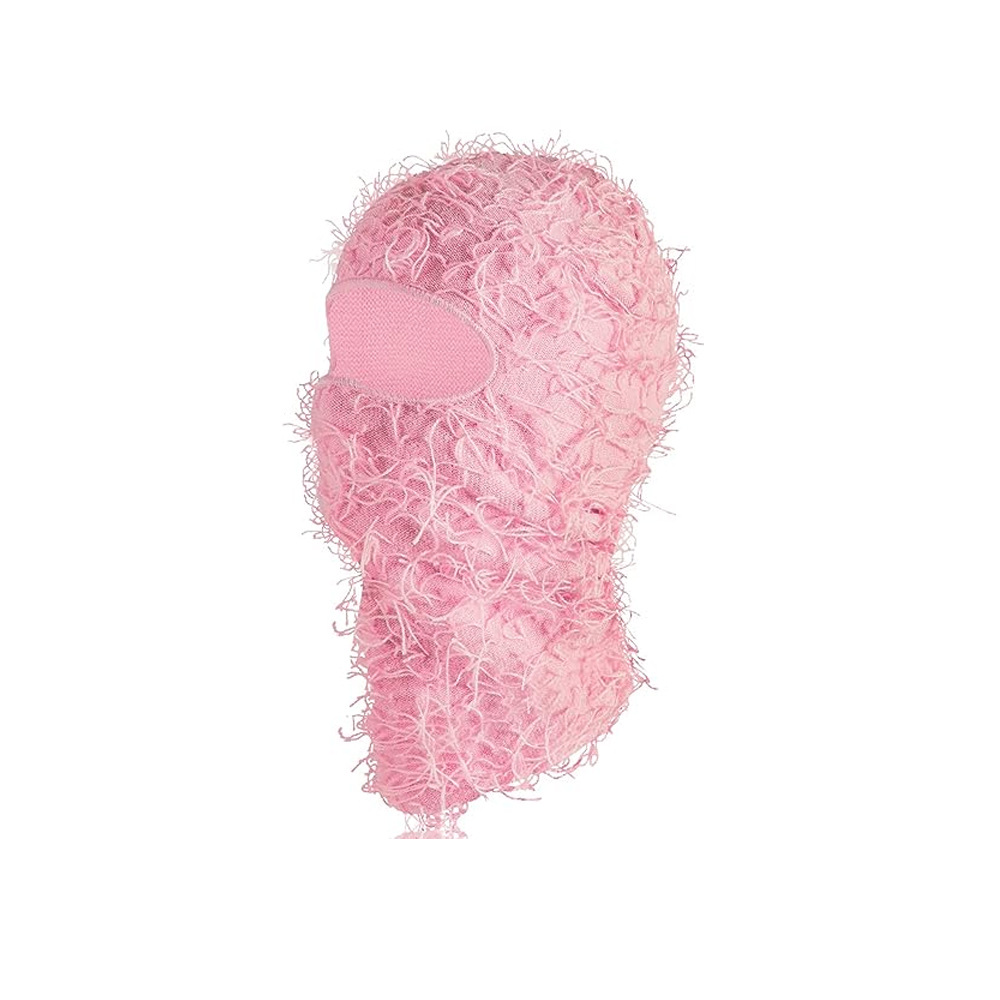 European And American Knitted Warm Face Mask - Image 10