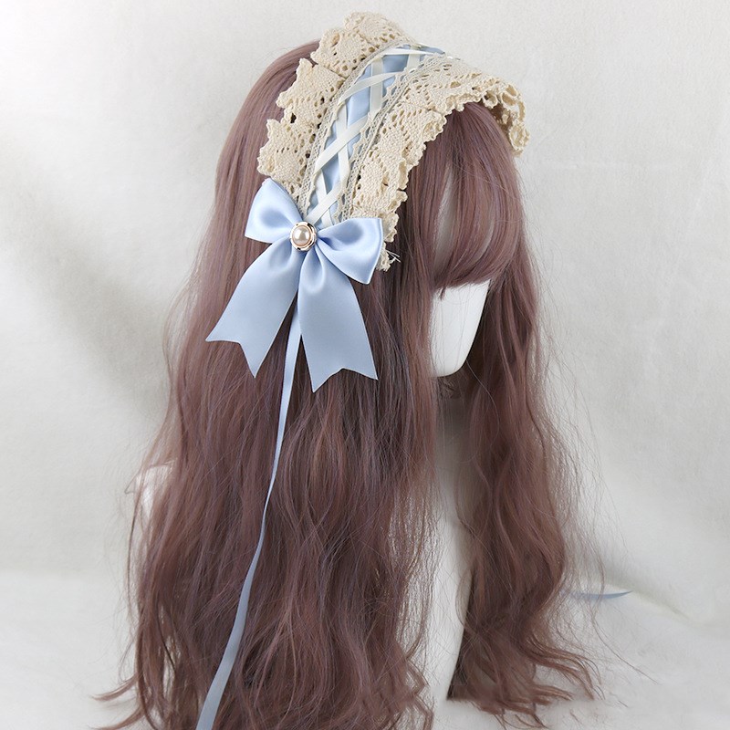 Japanese soft girl Lolita lace headdress - Image 15
