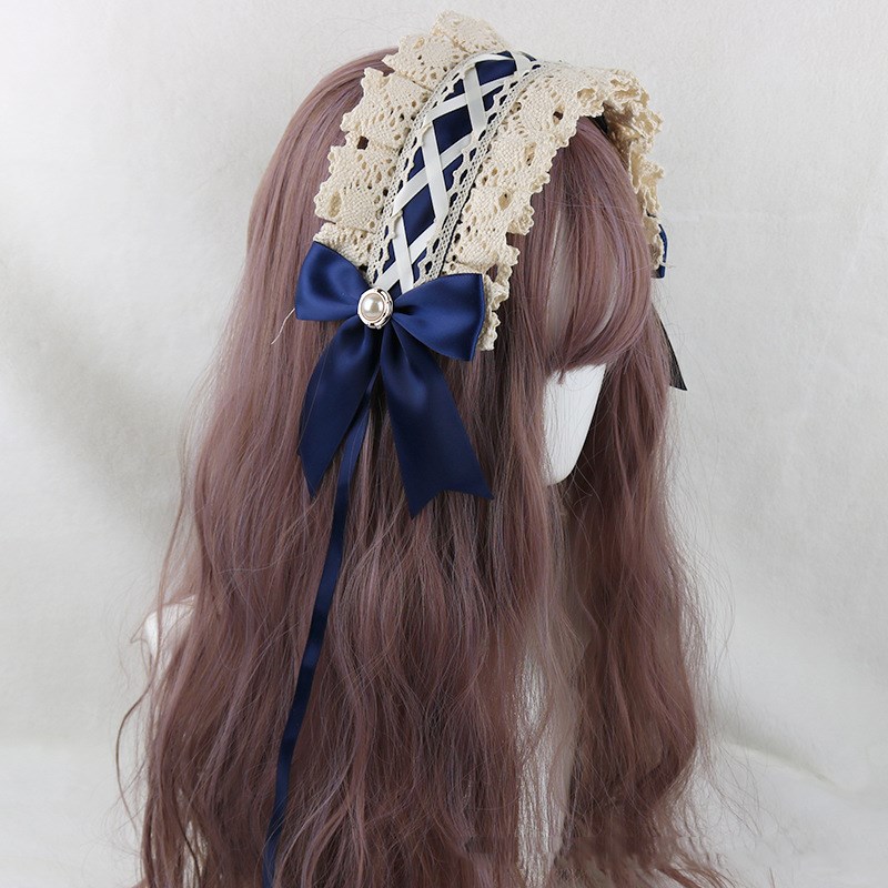 Japanese soft girl Lolita lace headdress - Image 17