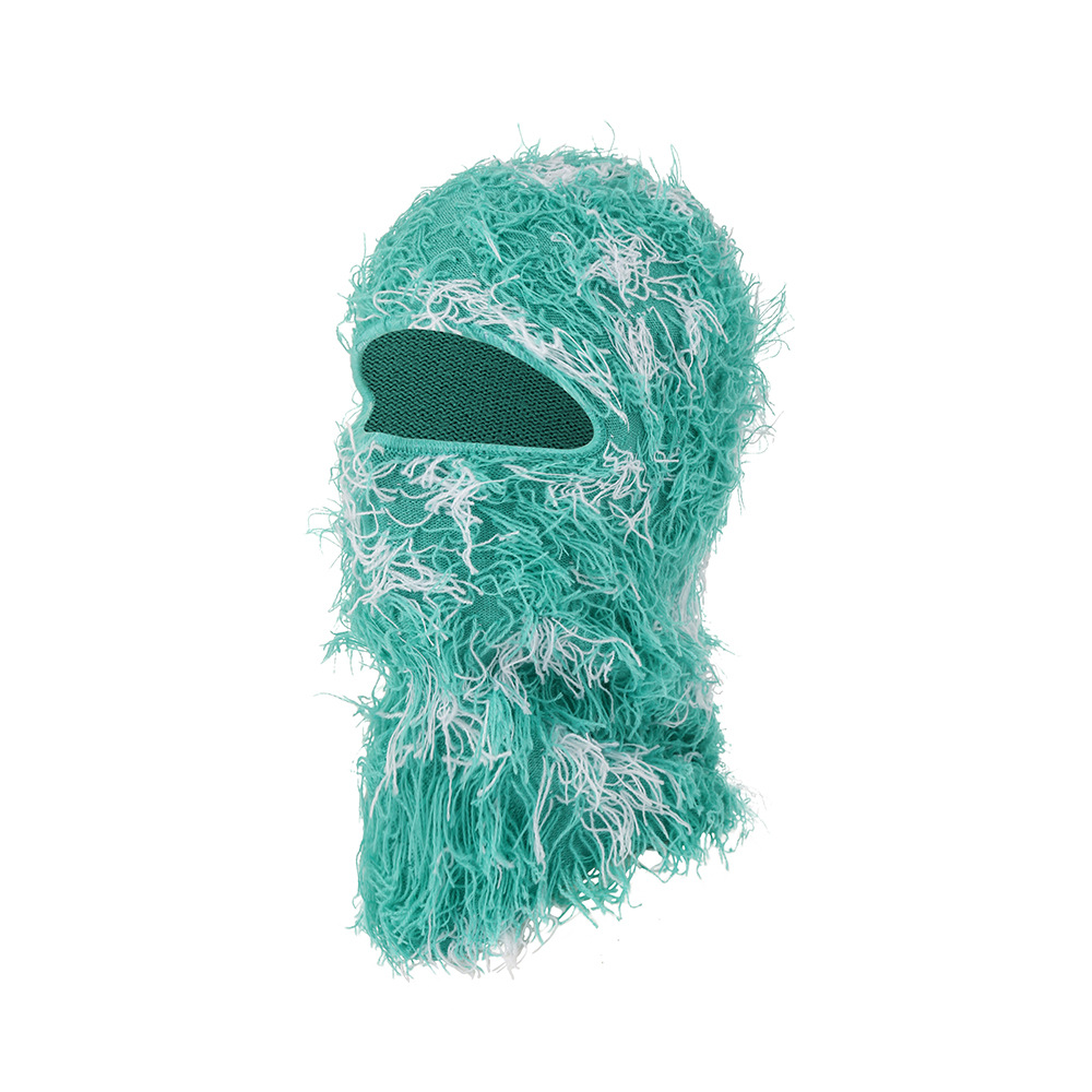 European And American Knitted Warm Face Mask - Image 33