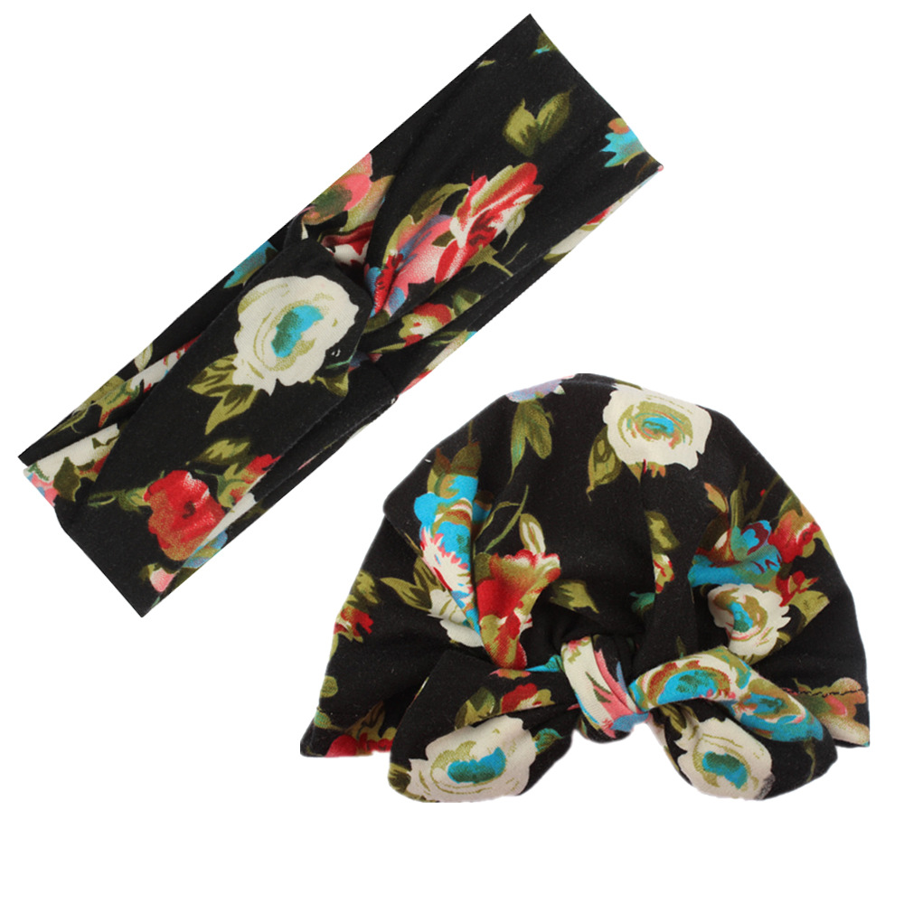 Women's Printed Cross Hair Band - Image 4
