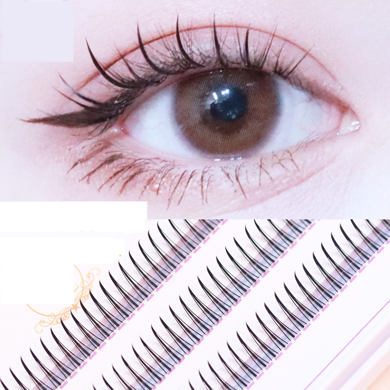 Fairy Woman's False Eyelashes Supernatural Single Cluster Grafting