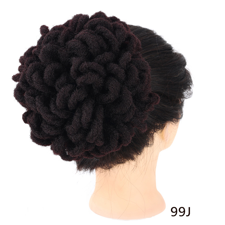 African Wig Bun Hair Bag Drawstring Dreadlocks Afro Hair Bag - Image 7