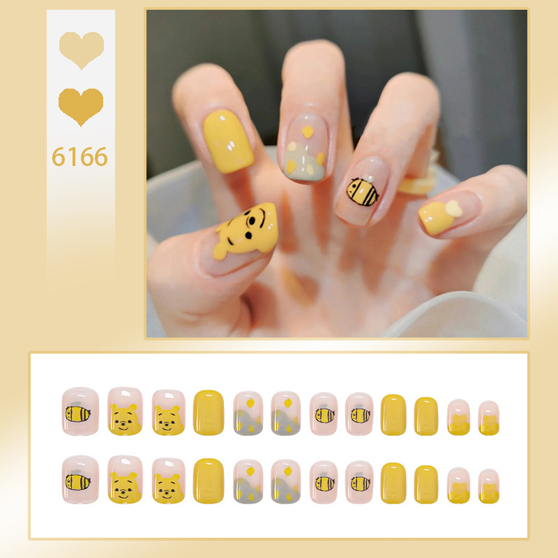Pure And Seductive Style Nail Tips Finished False Nail Stickers - Image 3