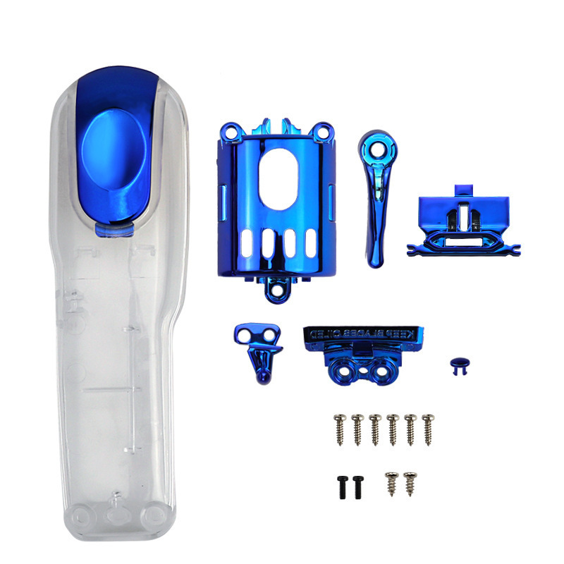 Hair Clipper Personality Modified Shell Electric Clippers Upper And Lower Cover Transparent Accessories - Image 3