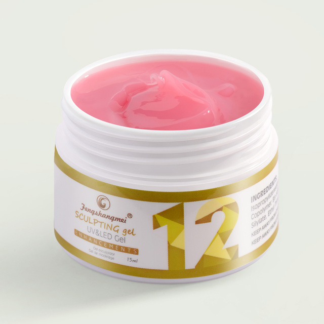 Fengshanei 15g Gel For Nail Extensions Clear Constructor - Image 12