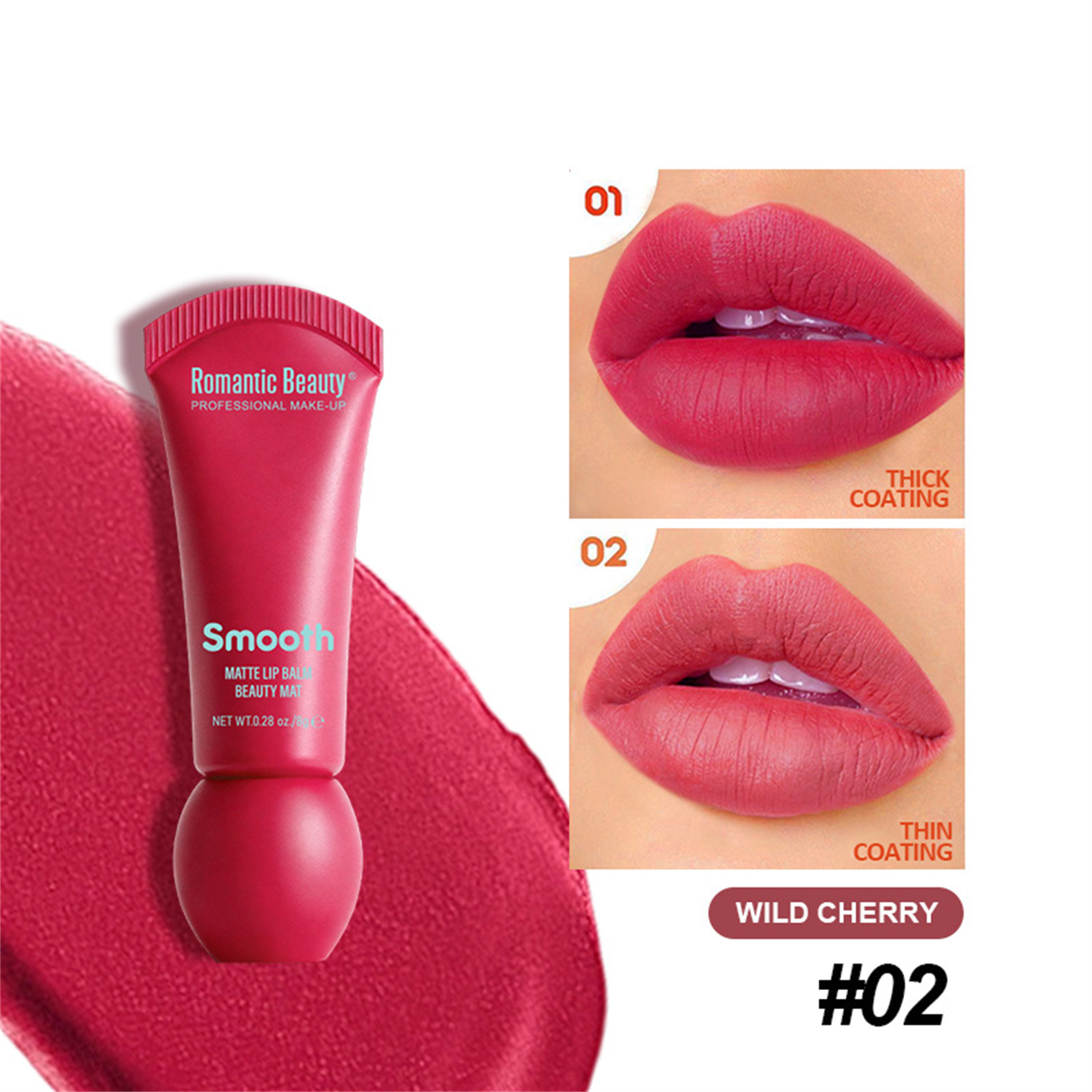 Matte Soft-matte Lipstick That Enhances Fairness - Image 2