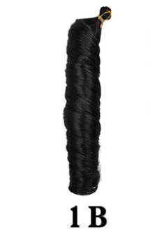 African New Loose Wave Crochet Hair Crochet Hair Extension Big Wave Reel Curved Hair Handle - Image 2
