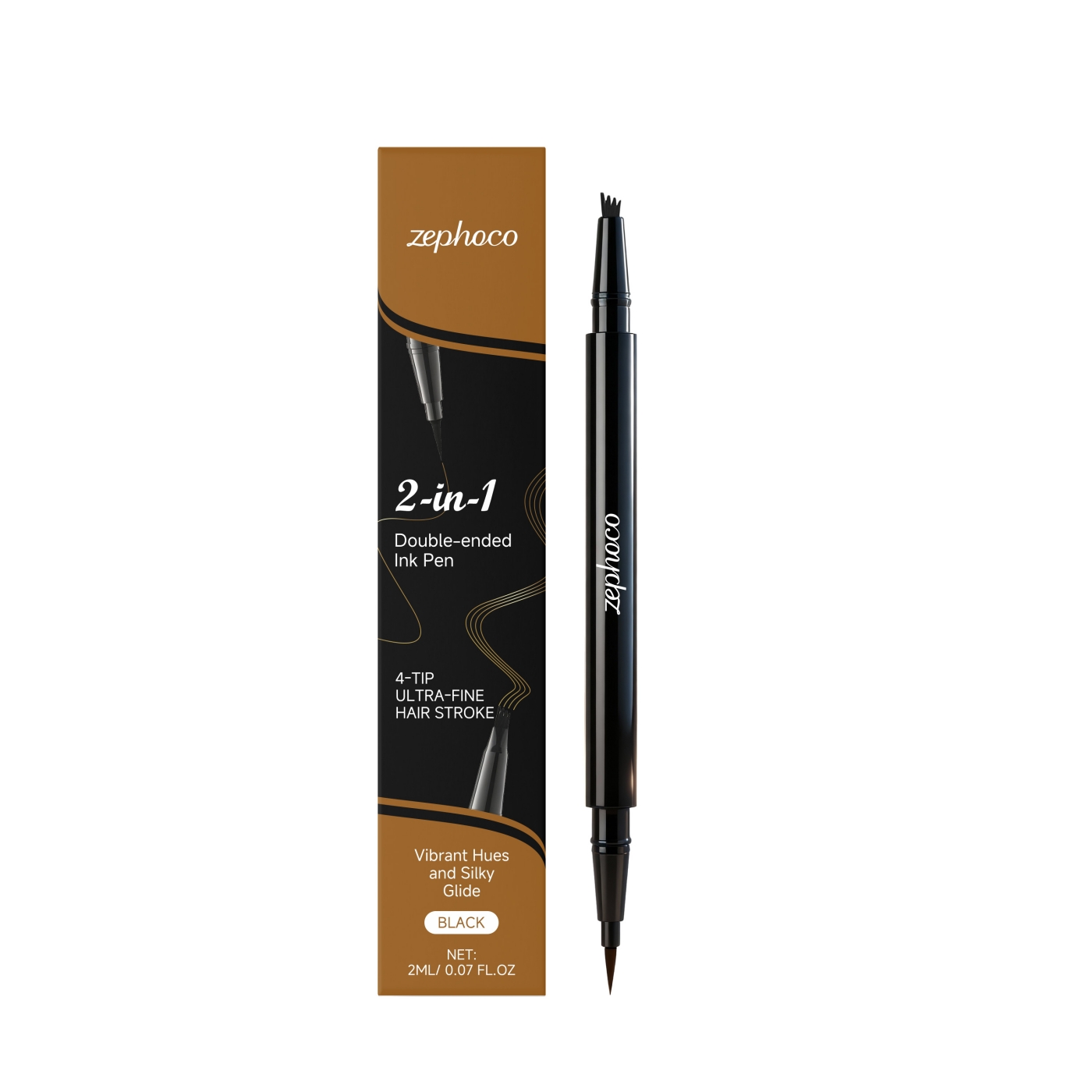 2-In-1 Double-Ended Ink Pen