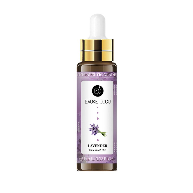 Rose Lavender Aromatherapy Essential Oil With Dropper 10ml