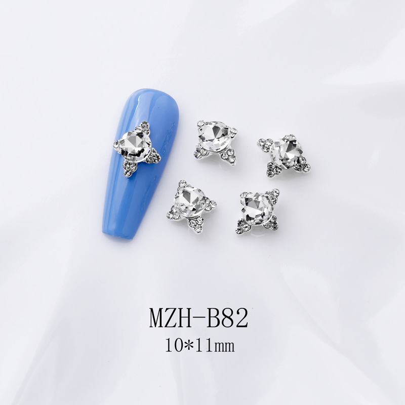 K9 Ultra-Shiny Flat-Back Rhinestones In White For Nail Art Decorations - Image 23