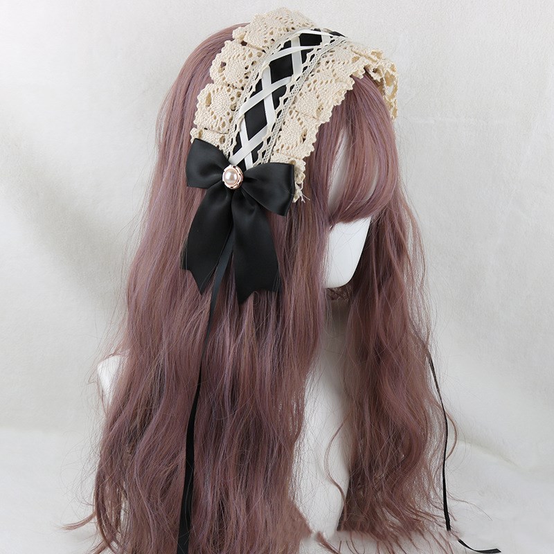 Japanese soft girl Lolita lace headdress - Image 3
