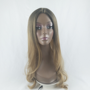 Explosion wig lady long curly hair gradient anime