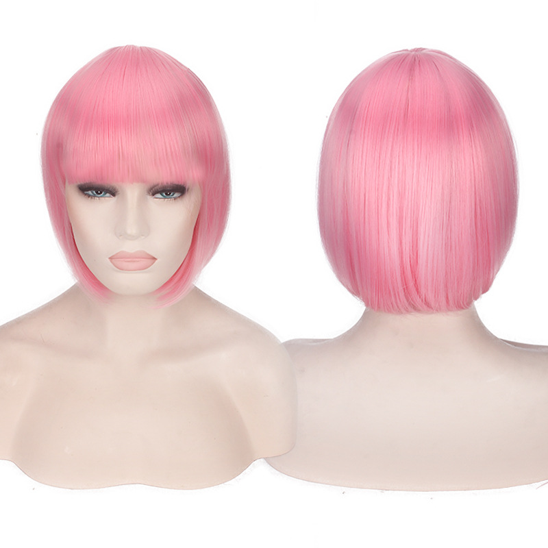 cosplay wig short hair bob - Image 10