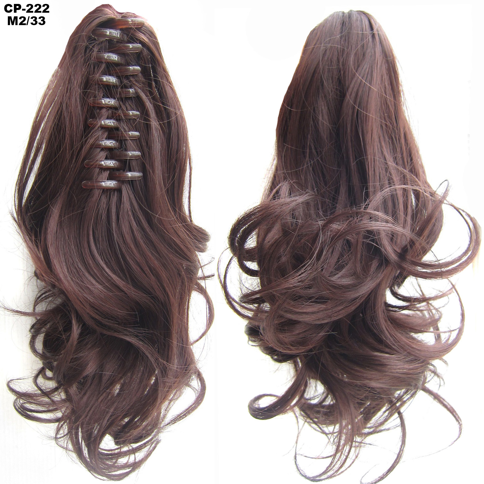 Long Wave Ponytail Wrap Around Ponytail Clip In Hair Headwear Gray Hairpiece Natural Extensions - Image 24