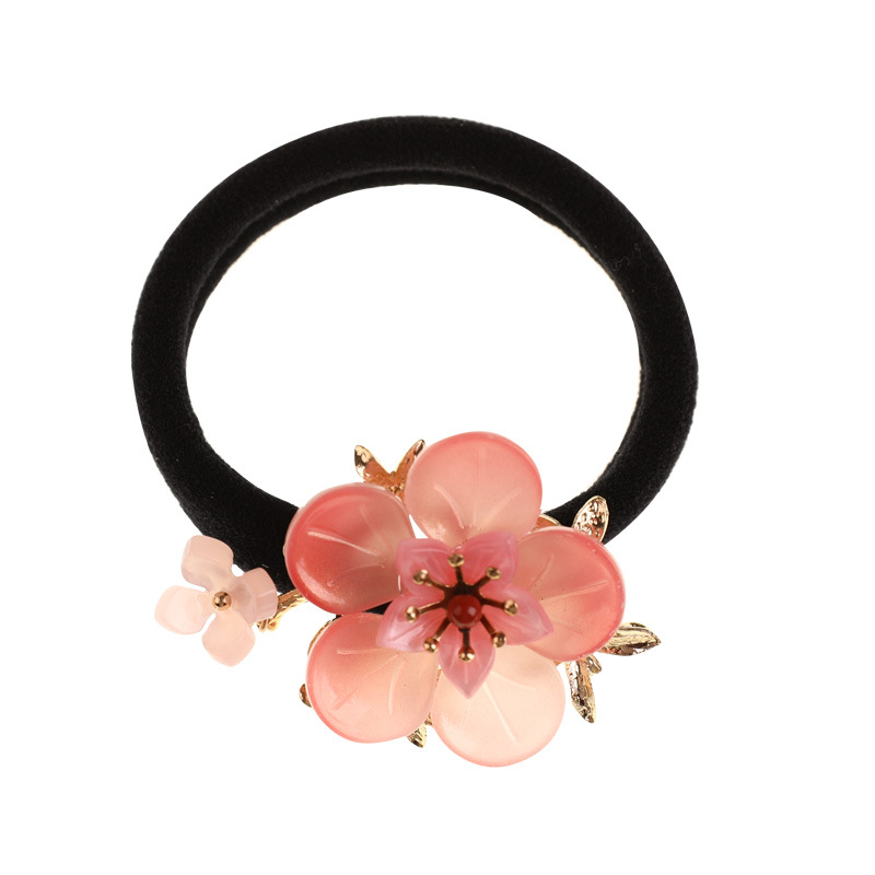 Personalized Headwear With Ponytail Hair Tie