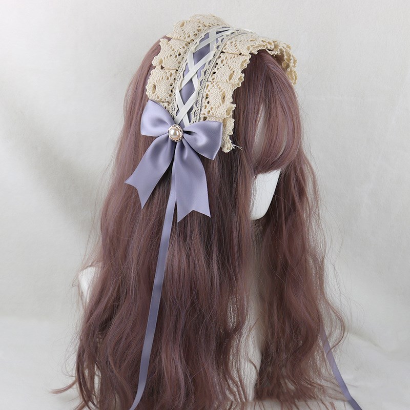 Japanese soft girl Lolita lace headdress - Image 14