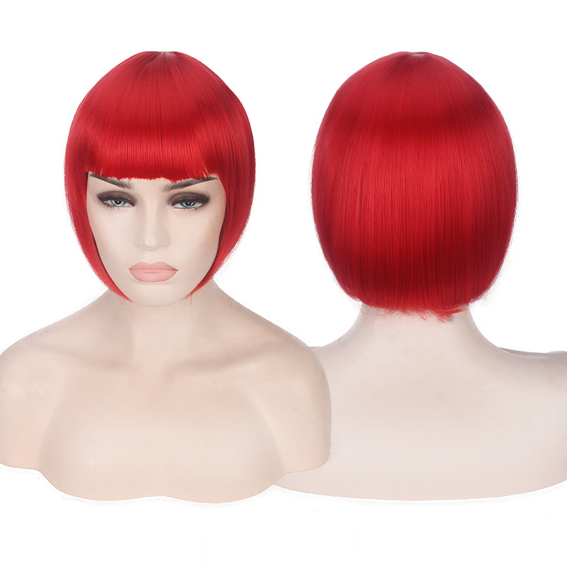 cosplay wig short hair bob - Image 5