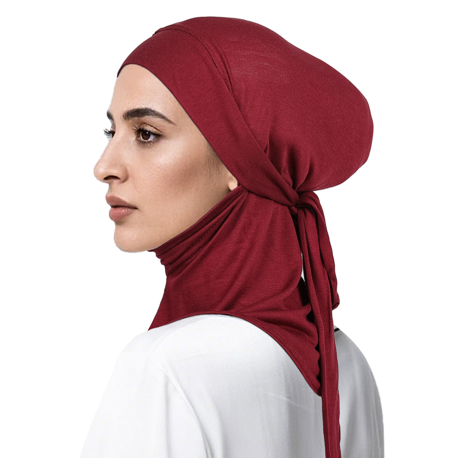 Women's Polyester Hand-embroidered Headscarf - Image 5