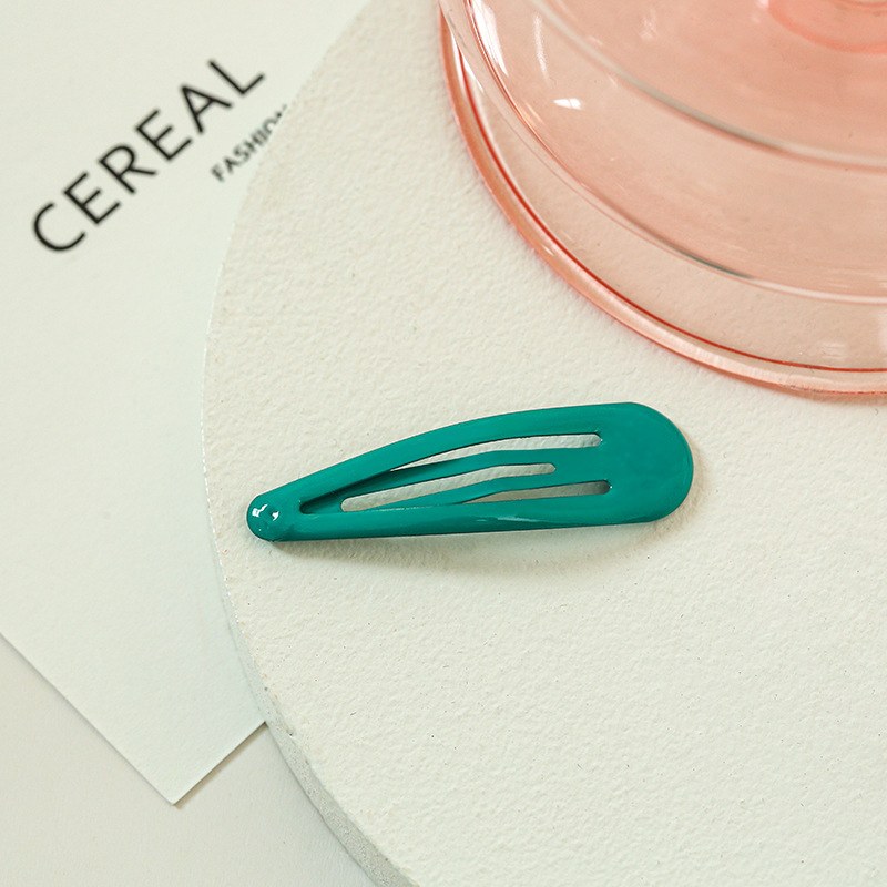 Drop-shaped Clip Paint Epoxy Female BB Clip Headdress Hairpin - Image 5