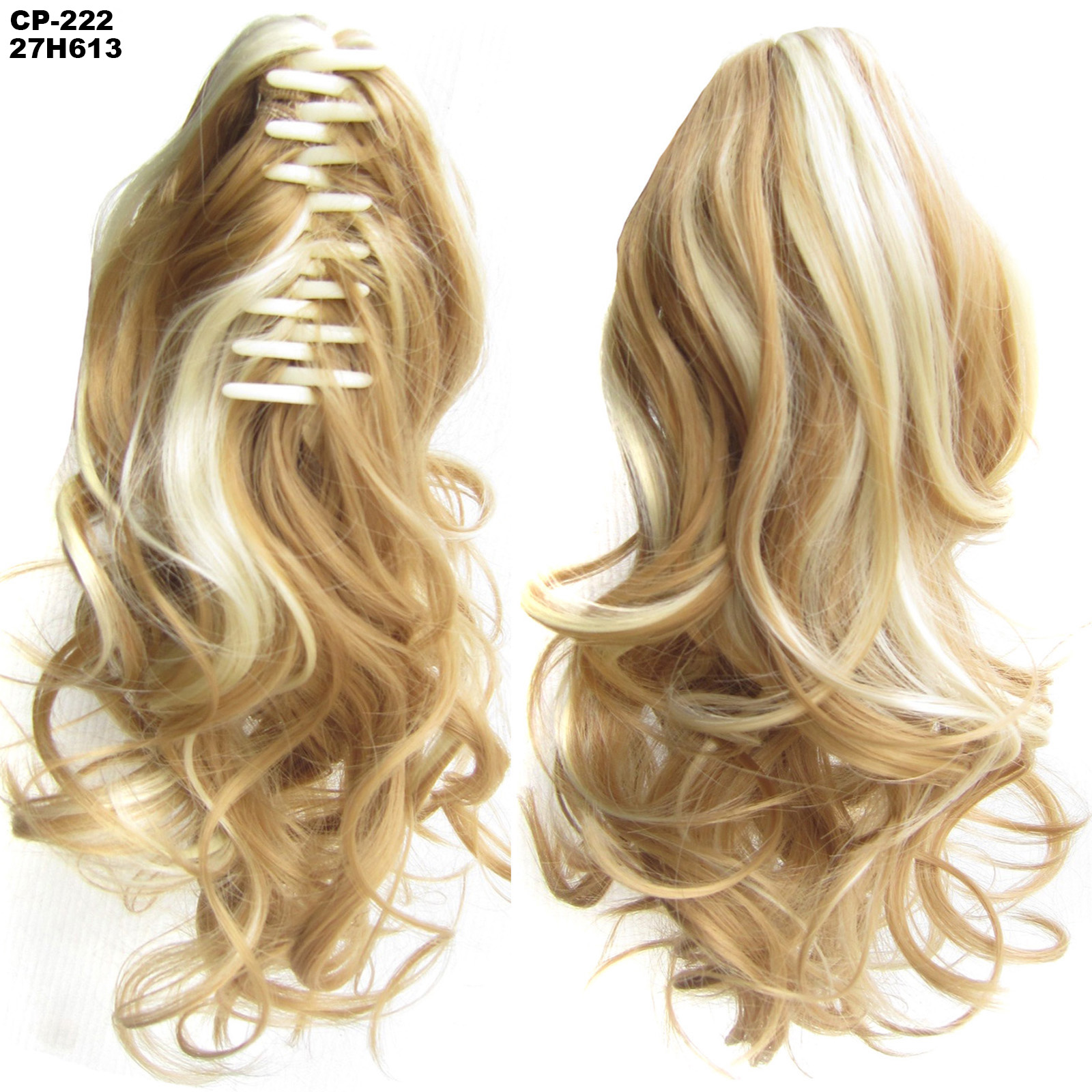 Long Wave Ponytail Wrap Around Ponytail Clip In Hair Headwear Gray Hairpiece Natural Extensions - Image 22