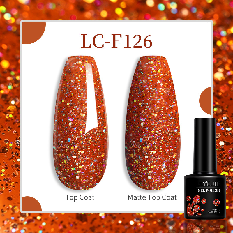 184 Colors Full Set Nail Glue Set Matte Nail Art Non-wash Sealing Layer Nail Polish Gel Base Gel - Image 26