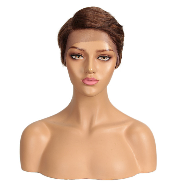 Europe And The United States 613 Rebecca Short Real Hair Headgear - Image 6