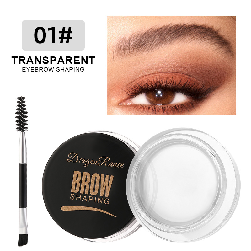 Eyebrow Dye Cream Waterproof Long Lasting Singl Gel