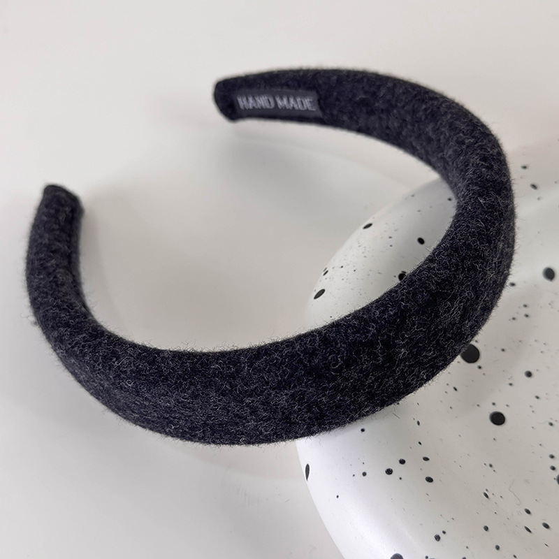 Women's French Retro Dots Knitted Headband - Image 8