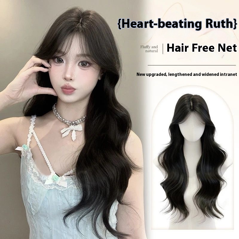 Hair Replacement Does Not Hurt Women's Natural Big Wave Curly Hair