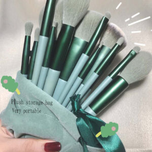 Cloth Bag Portable Soft Hair Makeup Brush Suit