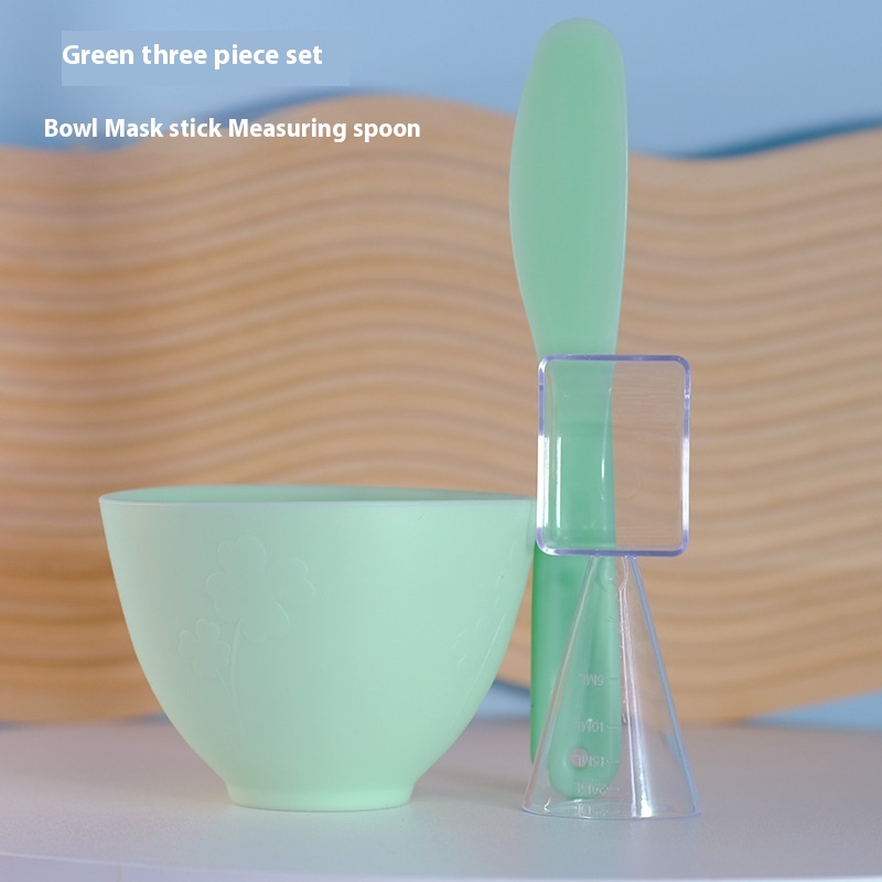 Silicone Mask Bowl And Brush Suit Thick With Scale Face - Image 12