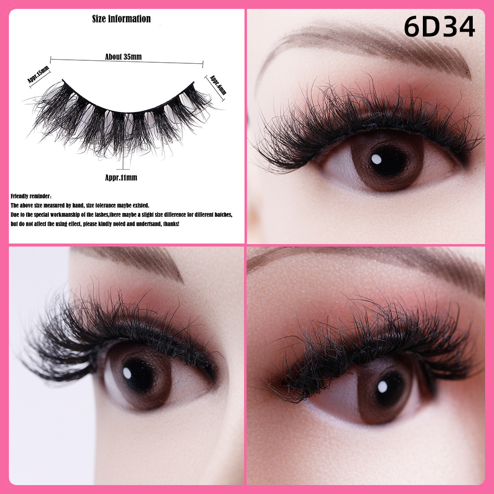 5 Pairs Of Thick False Eyelashes - Image 31