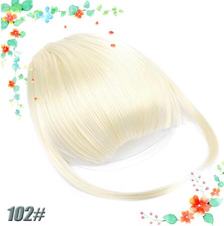 3D Clip-In Bangs Hair Extensions - Image 24