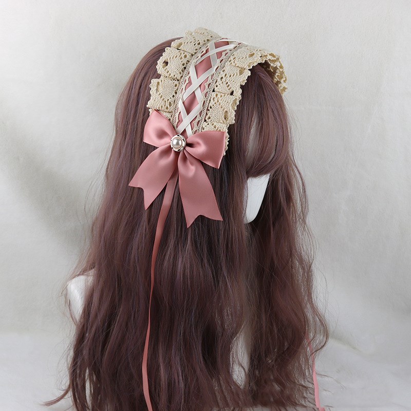 Japanese soft girl Lolita lace headdress - Image 5