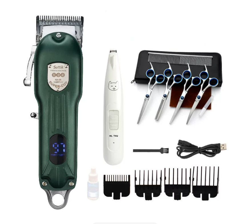 NG-2025B Digital Display Electric Rechargeable Hair Clipper - Image 6