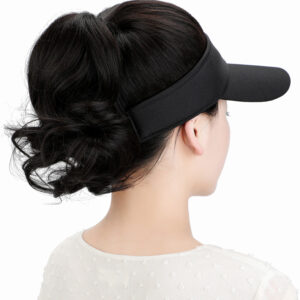 Women's High-temperature Fiber Hat Wig