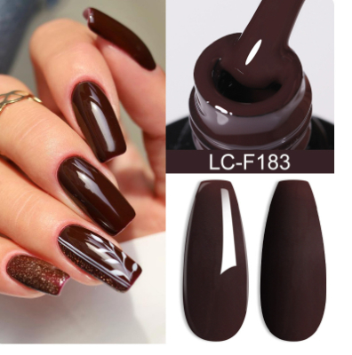 184 Colors Full Set Nail Glue Set Matte Nail Art Non-wash Sealing Layer Nail Polish Gel Base Gel - Image 31