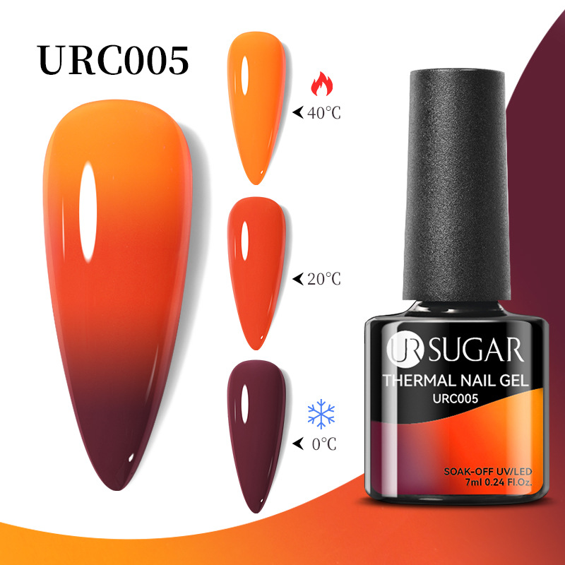 Autumn And Winter New Temperature Change UV Polish Cold And Warm Gradient Nail Glue - Image 5