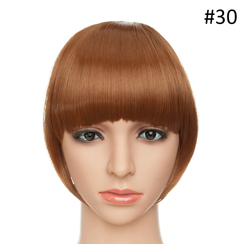3D Clip-In Bangs Hair Extensions - Image 18