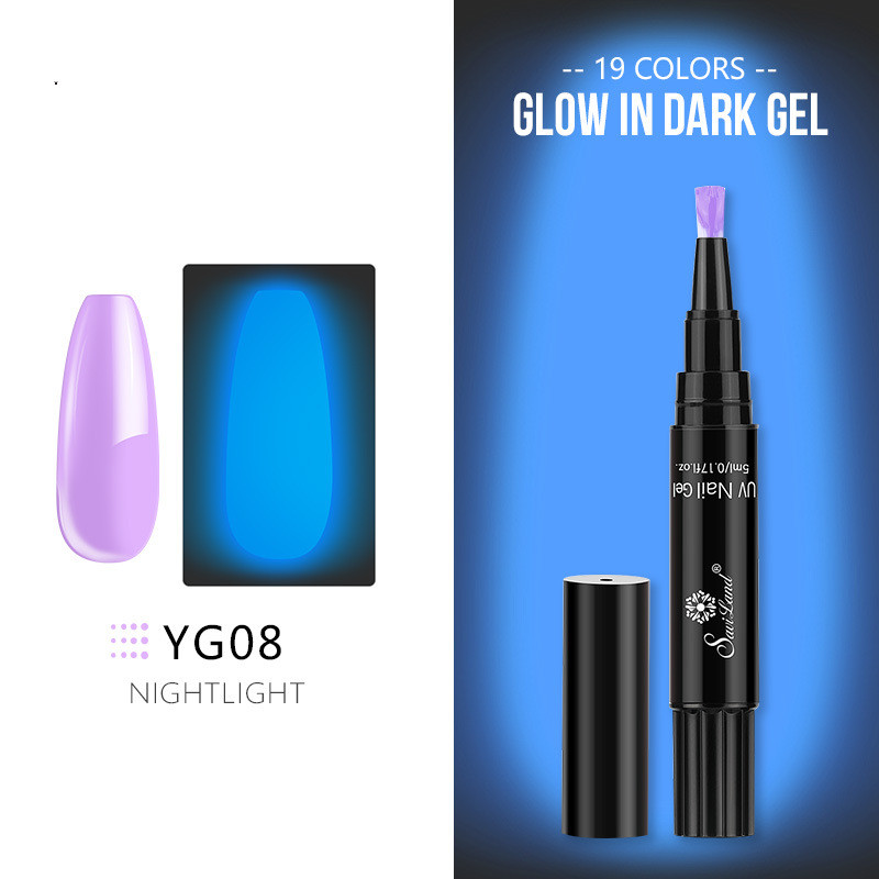 5ml pen-type nail art luminous glue - Image 12