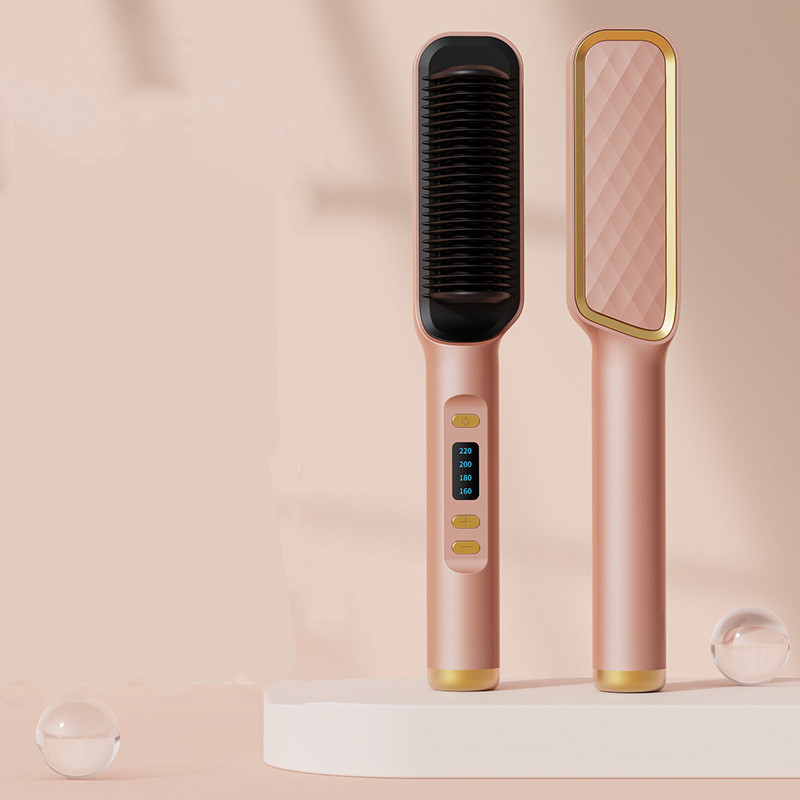 Multifunctional Anti-scald Negative Ion Straight Curling Comb - Image 4